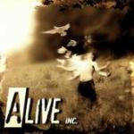 La pochette du premier album du groupe Alive Inc.