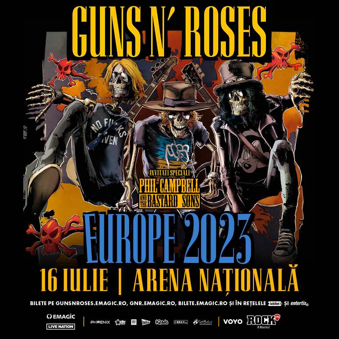 Photos de Guns N' Roses > Concerts 2023 0716 Bucarest